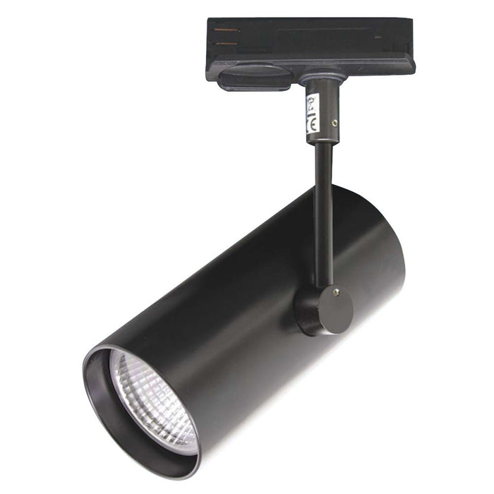 Track Spot LED 240V 13W Black Dimmable 3K