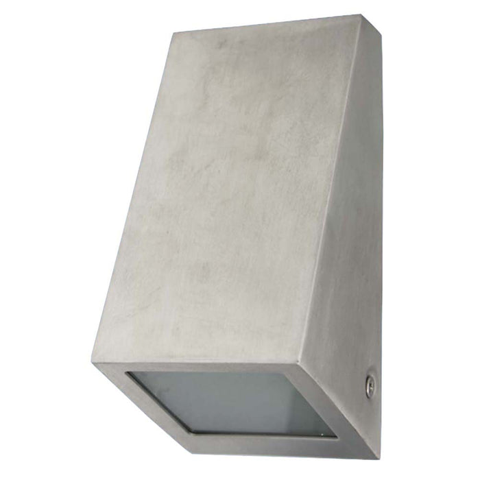 Wall Light Outdoor Wedge GU10 Stainless Steel