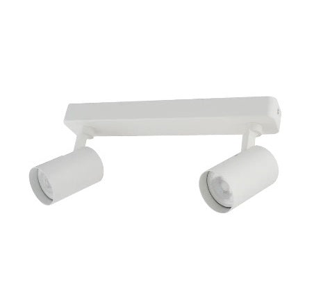 Rotorua Spot Twin Bar GU10 LED IP20 White