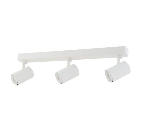Tarawera Spot Triple Bar GU10 LED IP20 White