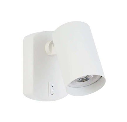 Okareka Spot Single Switched GU10 LED IP20 White