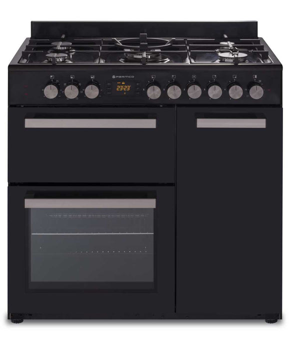 Gas Stove Country Style 900mm Black