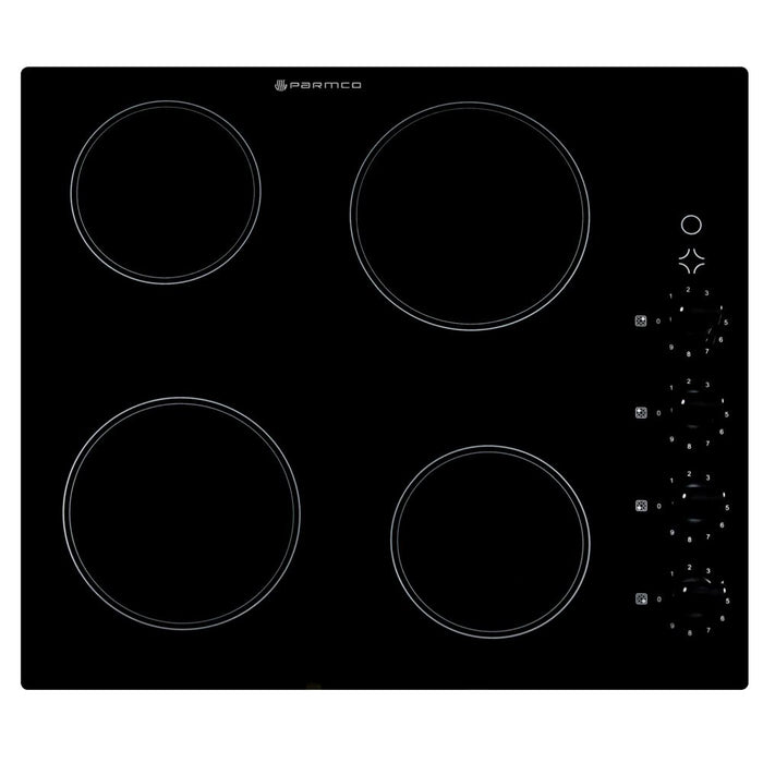 Hob 600mm 4Zone Ceramic Frameless