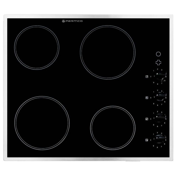 Hob 600mm Ceramic Stainless Steel Trim