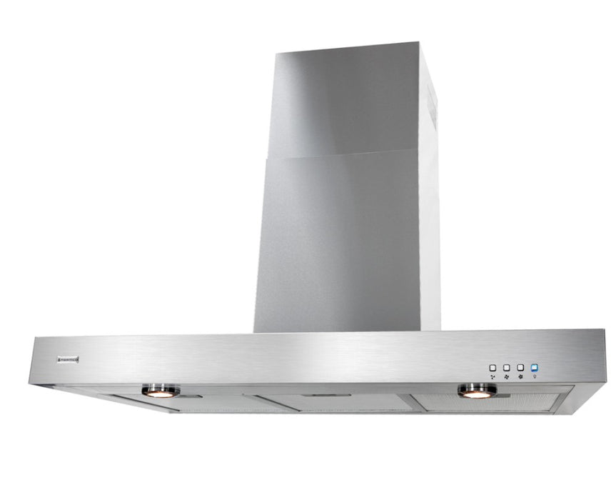Box Canopy Rangehood LED 900mm LED S/Steel