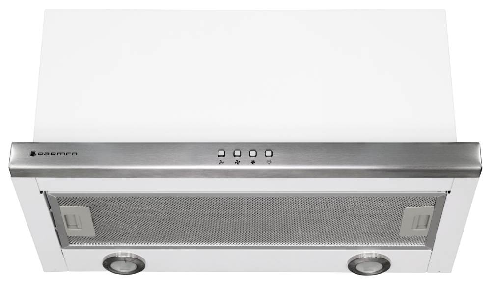 Milano Rangehood LED 600mm White