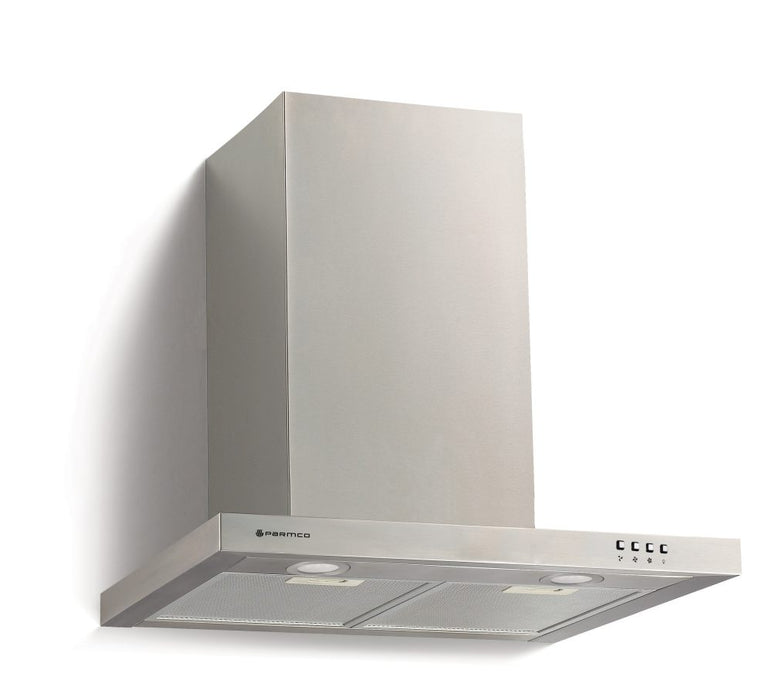 Box Canopy Rangehood LED 600mm Low Profile