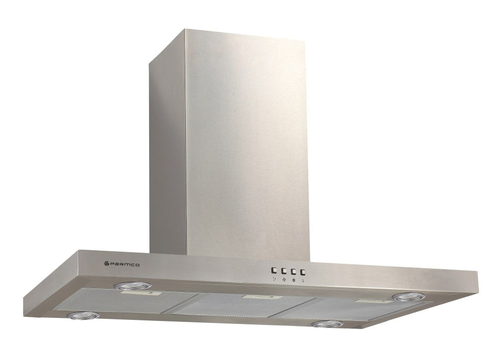Island Canopy Rangehood LED 900mm Low Profile