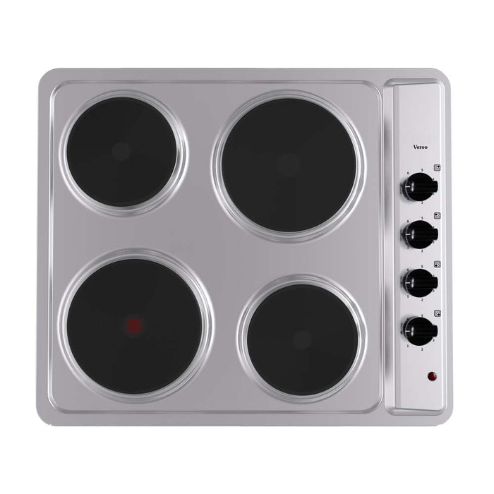 Hob Verso 600mm 4 Electric Stainless Steel