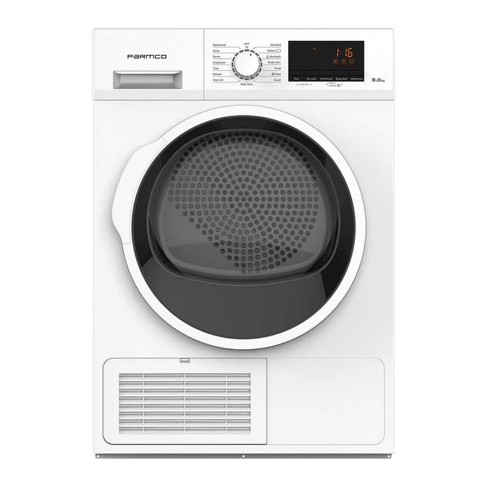 Dryer 8kg White Condensor