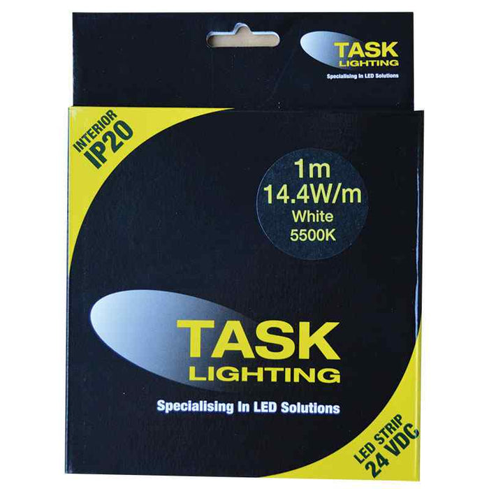 Task LED Strip Pack 14.4W/m 24VDC 1m White
