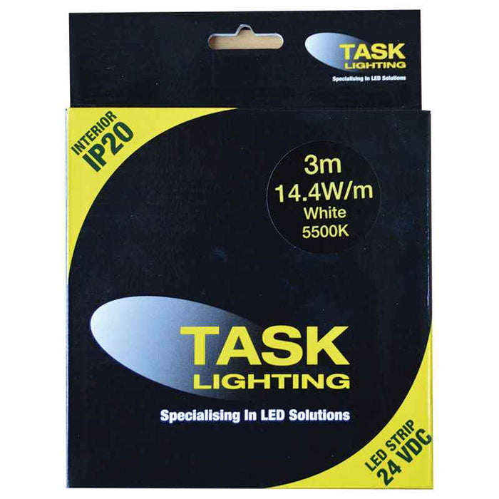Task LED Strip Pack 14.4W/m 24VDC 3m White