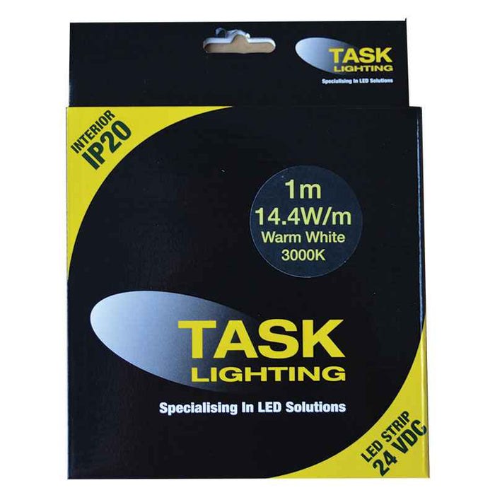 Task LED Strip Pack 14.4W/m 24VDC 1m Warm White
