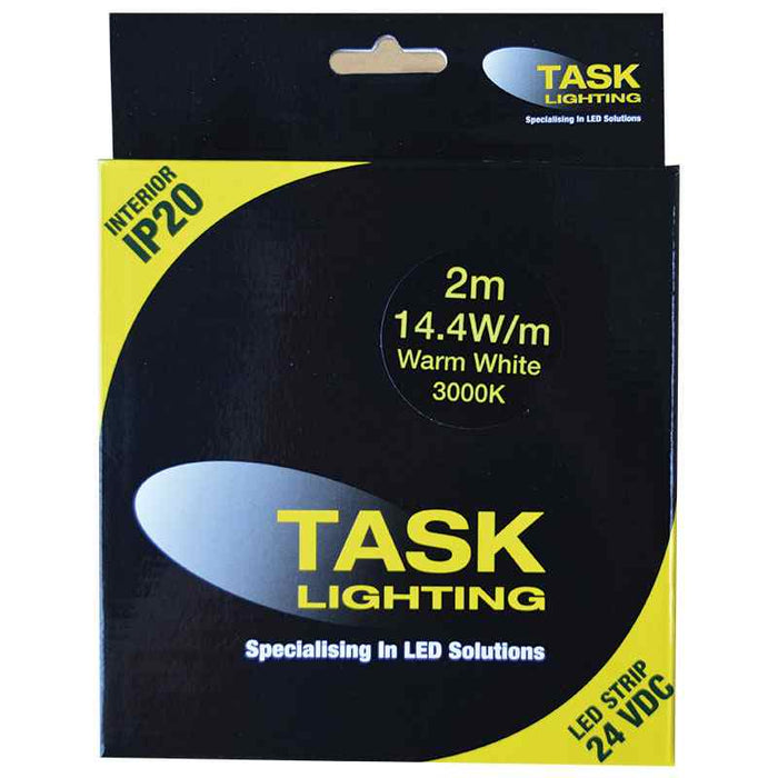 Task LED Strip Pack 14.4W/m 24VDC 2m Warm White