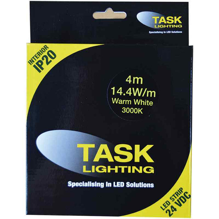 Task LED Strip Pack 14.4W/m 24VDC 4m Warm White