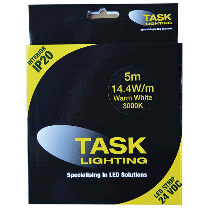 Task LED Strip Pack 14.4W/m 24VDC 5m Warm White