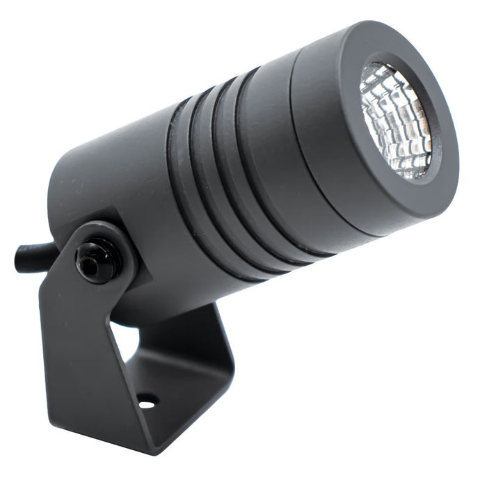 Task LED Spike Spot 5W 24V 3k IP67 Dark Grey