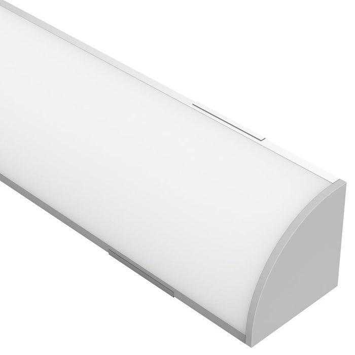 Task LED Channel 200 Cnr Mnt & Curved Opal Lens