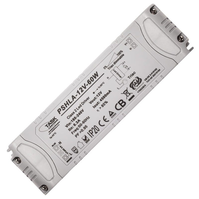 Task Power Supply 60W 12VDC Dimmable IP20
