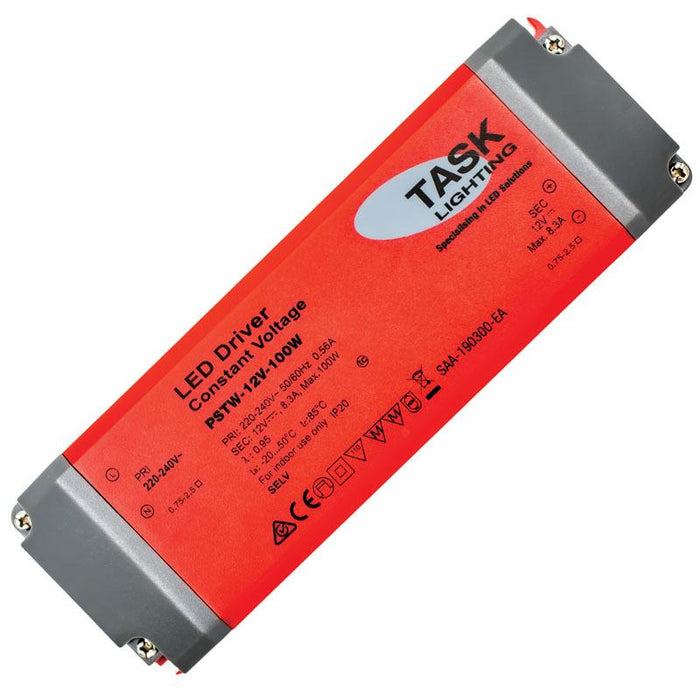 Task LED Driver 100W 12V IP20 Constant Voltage