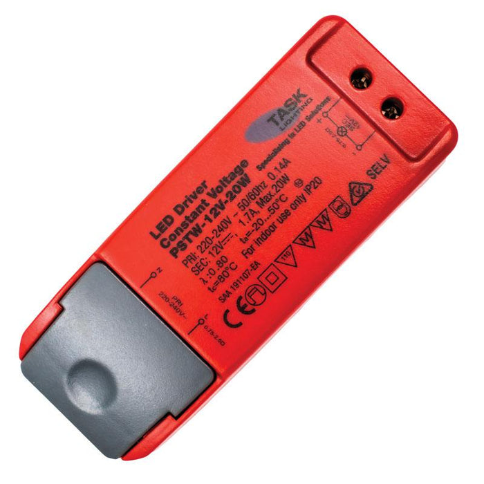 Task LED Driver 20W 12V IP20 Constant Voltage