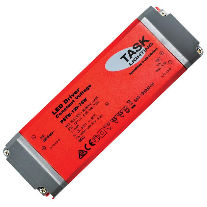Task LED Driver 75W 12V IP20 Constant Voltage