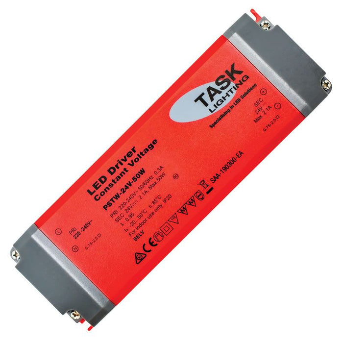 Task LED Driver 50W 24V IP20 Constant Voltage