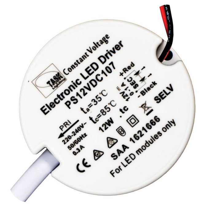 Task Power Supply 12W 1A 12VDC IP67