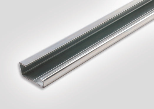 TS32 C Rail Steel Plain 2m