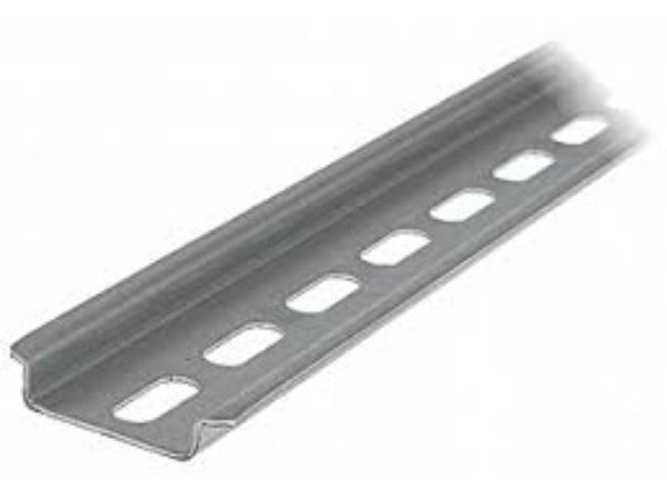 TS35 Deep Din Rail Alu Plain 1m