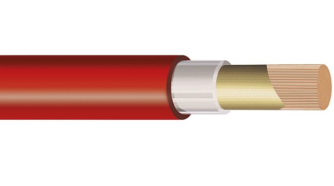 Cable 150mm 1c 0.6/1kV Firestop Flex FS110 White/Red