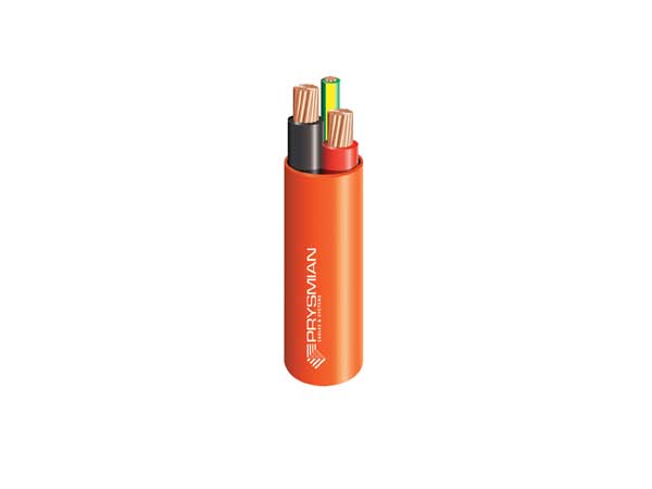 Cable 70mm 2c + Earth Circular TPS Orange