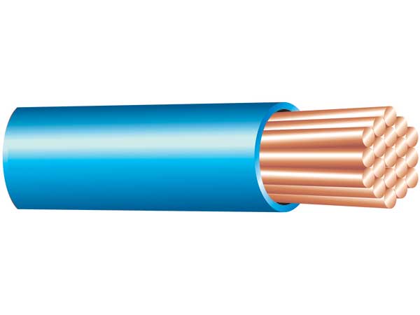 Conduit Wire 35mm Blue