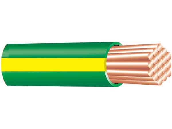 Conduit Wire 185mm Green/Yellow