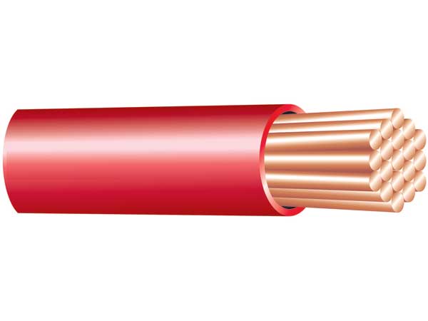 Conduit Wire 185mm Red