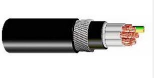 Cable 1.5mm 30c + Earth SWA 0.6/1Kv Multicore Black