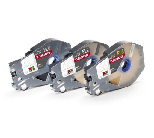 Promark Label Tape Cassette 9mm White 30m