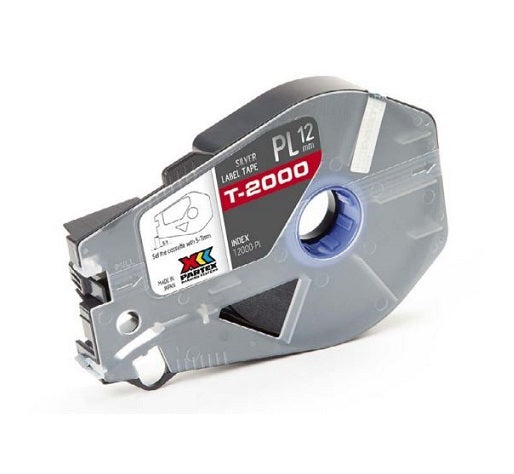 Promark Label Tape Cassette 12mm  Silver 27m