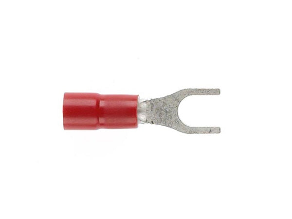 Pre-Ins Fork Term 5mm Slot Red (Pkt100)