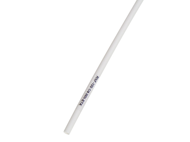 Heatshrink 6.4mm White Thinwall HS14