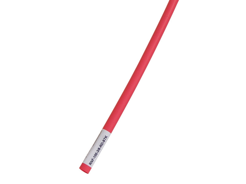 Heatshrink 9.5mm Red Thinwall HS38