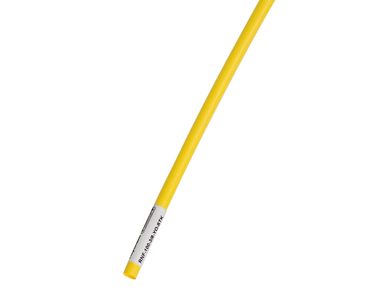 Heatshrink 9.5mm Yellow Thinwall HS38