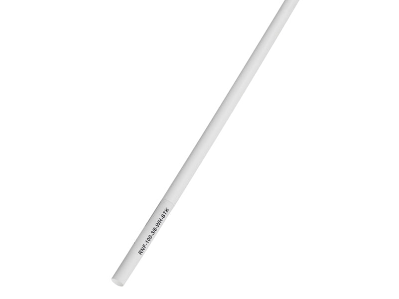 Heatshrink 9.5mm White Thinwall HS38