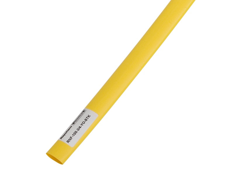 Heatshrink 19mm Yellow Thinwall HS34