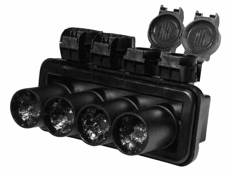 Gelport Connector 4Port 6-150mm