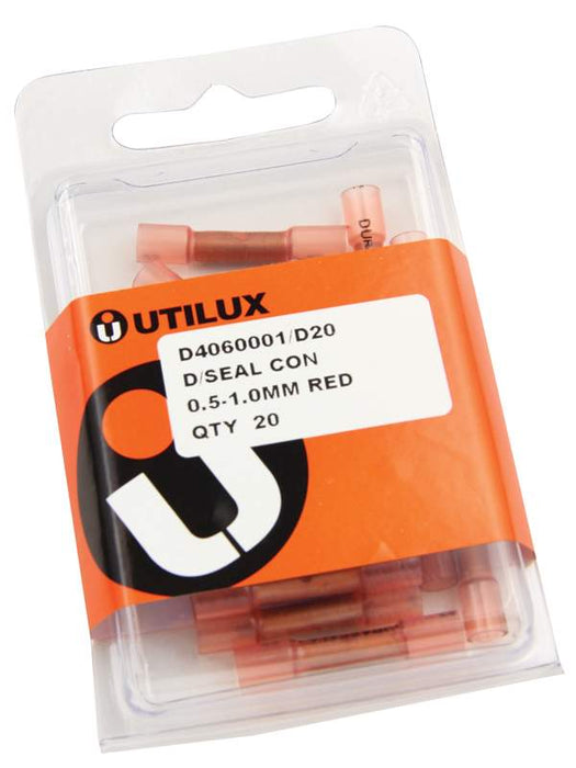 Duraseal Connector Red 1mm to .5mm (Pkt20)