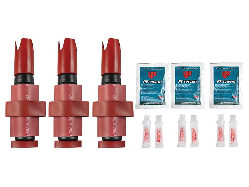 Roll On Bushing Boot11kV 95-185mm XLPE Set of 3