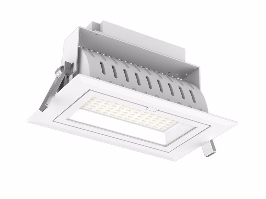 Shoplighter RD01C Rectangular 40W 4k White
