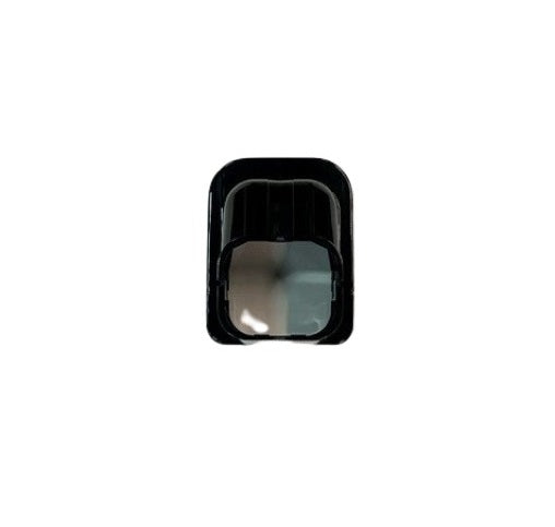 Duct Ceiling Cap Black 80mm BDS-80