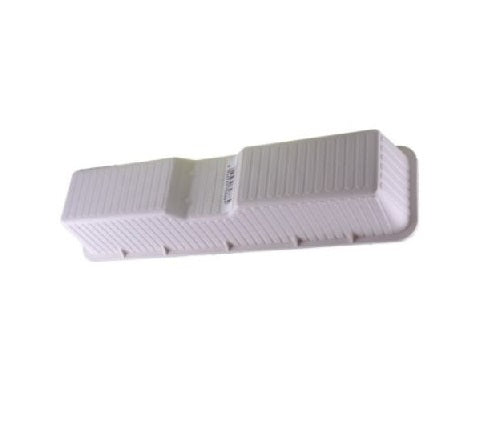 High Base Mounting Foot Ivory 360mm